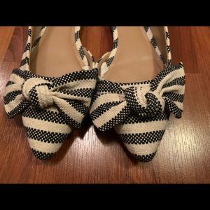 A New Day navy striped shoes